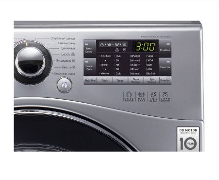 Стиральная машина LG F14A8TDS5 купить за 47&nbsp;000 ₽ в Москве с доставкой по РФ