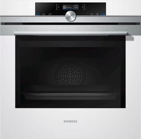 Духовой шкаф Siemens HB674GBW1 - купить онлайн, цена 127 580 ₽, стоимость доставки по МСК и РФ от 300 рублей, заказать сейчас! Духовой шкаф Siemens HB674GBW1 купить за 127 580 ₽ в Москве с доставкой по РФ