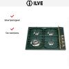 Варочная панель Ilve H360CNV Green - купить онлайн, цена 129 999 ₽, стоимость доставки по МСК и РФ от 300 рублей, заказать сейчас! Варочная панель Ilve H360CNV Green купить за 129 999 ₽ в Москве с доставкой по РФ