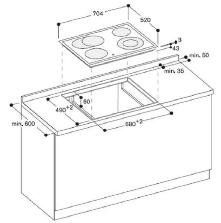 Варочная панель Gaggenau CE 291-100 купить за 129&nbsp;999 ₽ в Москве с доставкой по РФ