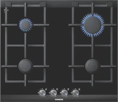 Газовая варочная панель Siemens ER 626PB70R - купить онлайн, цена 35 600 ₽, стоимость доставки по МСК и РФ от 300 рублей, заказать сейчас! Газовая варочная панель Siemens ER 626PB70R купить за 35 600 ₽ в Москве с доставкой по РФ