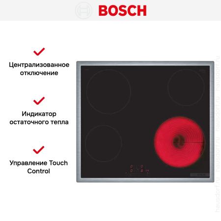 Варочная панель Bosch PKE645BB2R купить за 59&nbsp;000.11 ₽ в Москве с доставкой по РФ