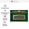 Духовой шкаф Restart ELF091 Green купить за 299&nbsp;999 ₽ в Москве с доставкой по РФ