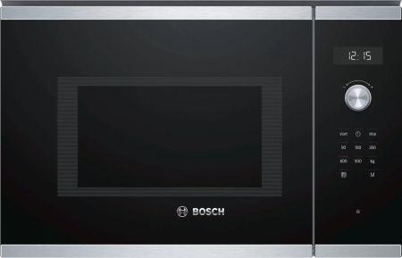 Встраиваемая микроволновая печь Bosch BFL554MS0 - купить онлайн, цена 42 200.27 ₽, стоимость доставки по МСК и РФ от 300 рублей, заказать сейчас! Встраиваемая микроволновая печь Bosch BFL554MS0 купить за 42 200.27 ₽ в Москве с доставкой по РФ