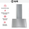Вытяжка Ilve AG60 IX - купить онлайн, цена 79 999 ₽, стоимость доставки по МСК и РФ от 300 рублей, заказать сейчас! Вытяжка Ilve AG60 IX купить за 79 999 ₽ в Москве с доставкой по РФ
