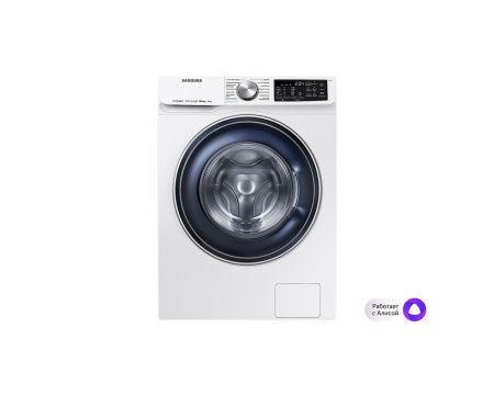 Стиральная машина Samsung WW80R62LVFWDLP - купить онлайн, цена 45 555 ₽, стоимость доставки по МСК и РФ от 300 рублей, заказать сейчас! Стиральная машина Samsung WW80R62LVFWDLP купить за 45 555 ₽ в Москве с доставкой по РФ