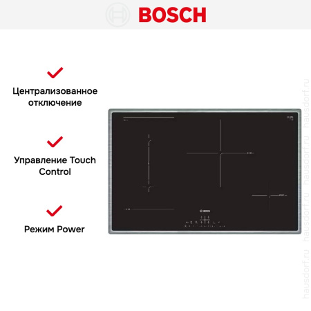 Индукционная варочная панель Bosch PVS845FB5E купить за 117&nbsp;500.70 ₽ в Москве с доставкой по РФ