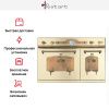 Духовой шкаф Restart ELF039g Antique white купить за 299&nbsp;999 ₽ в Москве с доставкой по РФ