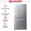 Холодильник Sharp SJPX 99 FSL - купить онлайн, цена 259 990.21 ₽, стоимость доставки по МСК и РФ от 300 рублей, заказать сейчас! Холодильник Sharp SJPX 99 FSL купить за 259 990.21 ₽ в Москве с доставкой по РФ