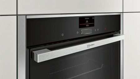 Духовой шкаф Neff B47CS24H0 - купить онлайн, цена 374 600 ₽, стоимость доставки по МСК и РФ от 300 рублей, заказать сейчас! Духовой шкаф Neff B47CS24H0 купить за 374 600 ₽ в Москве с доставкой по РФ