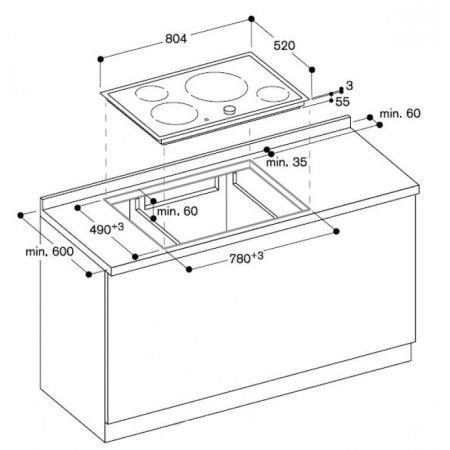 Варочная панель Gaggenau CI 481-112 купить за 129&nbsp;999 ₽ в Москве с доставкой по РФ