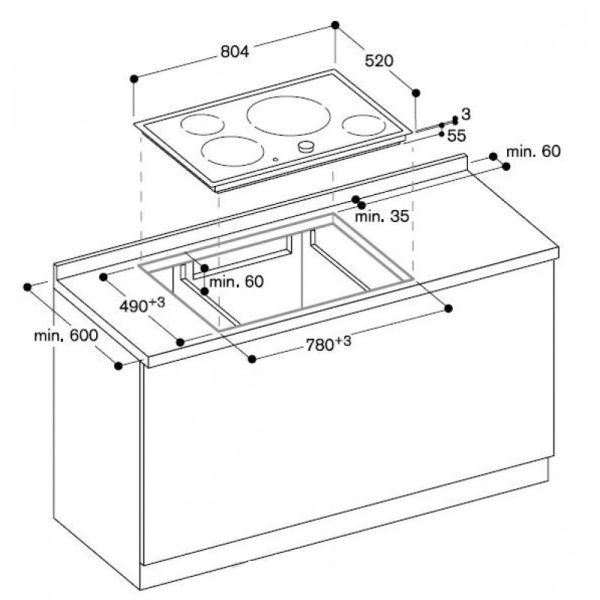 Варочная панель Gaggenau CI 481-112 - купить онлайн, цена 129 999 ₽, стоимость доставки по МСК и РФ от 300 рублей, заказать сейчас! Варочная панель Gaggenau CI 481-112 - купить за 129 999 ₽ в Москве с доставкой по РФ