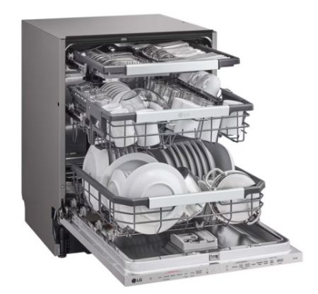 Посудомоечная машина LG DB475TXS купить за 39&nbsp;999 ₽ в Москве с доставкой по РФ