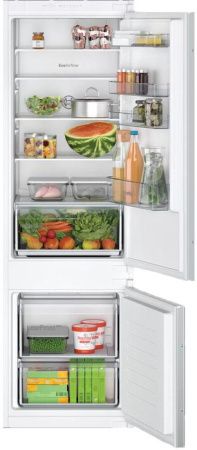 Встраиваемый двухкамерный холодильник Bosch KIV 87 NSF0 - купить онлайн, цена 109 730.10 ₽, стоимость доставки по МСК и РФ от 300 рублей, заказать сейчас! Встраиваемый двухкамерный холодильник Bosch KIV 87 NSF0 купить за 109 730.10 ₽ в Москве с доставкой по РФ