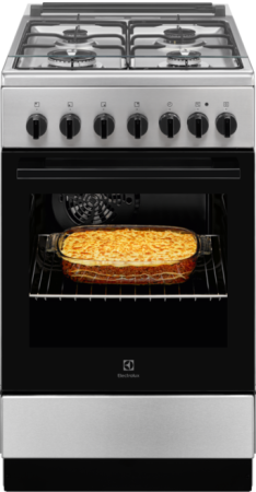Комбинированная плита Electrolux RKK520000X - купить онлайн, цена 94 400 ₽, стоимость доставки по МСК и РФ от 300 рублей, заказать сейчас! Комбинированная плита Electrolux RKK520000X купить за 94 400 ₽ в Москве с доставкой по РФ