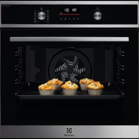 Электрический духовой шкаф Electrolux EOD6P66X - купить онлайн, цена 68 090 ₽, стоимость доставки по МСК и РФ от 300 рублей, заказать сейчас! Электрический духовой шкаф Electrolux EOD6P66X купить за 68 090 ₽ в Москве с доставкой по РФ