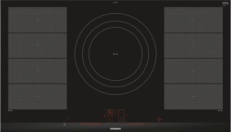 Индукционная варочная панель Siemens EX975LVV1E - купить онлайн, цена 116 380 ₽, стоимость доставки по МСК и РФ от 300 рублей, заказать сейчас! Индукционная варочная панель Siemens EX975LVV1E купить за 116 380 ₽ в Москве с доставкой по РФ