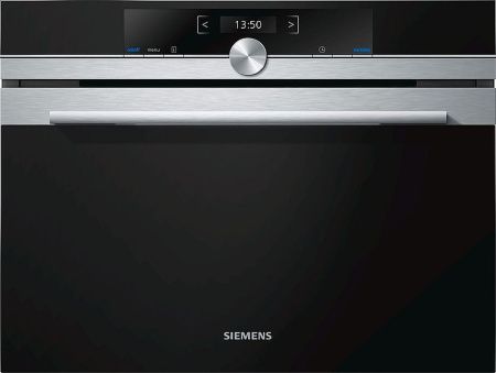 Микроволновая печь Siemens CF 634AGS1 - купить онлайн, цена 132 840 ₽, стоимость доставки по МСК и РФ от 300 рублей, заказать сейчас! Микроволновая печь Siemens CF 634AGS1 купить за 132 840 ₽ в Москве с доставкой по РФ