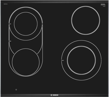 Электрическая варочная панель Bosch PKM675DP1D - купить онлайн, цена 129 999 ₽, стоимость доставки по МСК и РФ от 300 рублей, заказать сейчас! Электрическая варочная панель Bosch PKM675DP1D купить за 129 999 ₽ в Москве с доставкой по РФ
