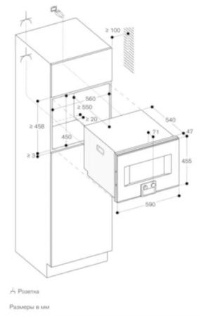Комбинированный духовой шкаф-пароконвектомат Gaggenau BS454101 купить за 299&nbsp;999 ₽ в Москве с доставкой по РФ