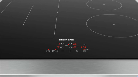 Индукционная варочная панель Siemens ED611BSB5E - купить онлайн, цена 73 700 ₽, стоимость доставки по МСК и РФ от 300 рублей, заказать сейчас! Индукционная варочная панель Siemens ED611BSB5E купить за 73 700 ₽ в Москве с доставкой по РФ