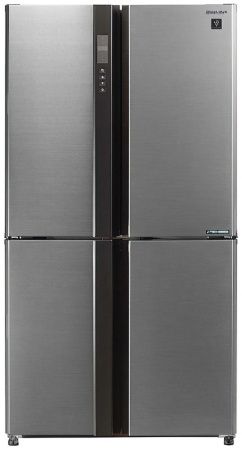 Холодильник Side by Side Sharp SJEX93PSL - купить онлайн, цена 234 990.20 ₽, стоимость доставки по МСК и РФ от 300 рублей, заказать сейчас! Холодильник Side by Side Sharp SJEX93PSL купить за 234 990.20 ₽ в Москве с доставкой по РФ