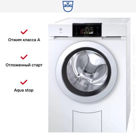 Стиральная машина V-ZUG AdoraWash V4000 AW4TOHC li купить за 513&nbsp;990.43 ₽ в Москве с доставкой по РФ