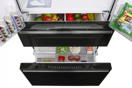 Холодильник Mitsubishi Electric MR-LXR68EM-GBK-R - купить онлайн, цена 259 950.37 ₽, стоимость доставки по МСК и РФ от 300 рублей, заказать сейчас! Холодильник Mitsubishi Electric MR-LXR68EM-GBK-R купить за 259 950.37 ₽ в Москве с доставкой по РФ