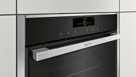 Духовой шкаф Neff B48FT64N1 - купить онлайн, цена 374 800 ₽, стоимость доставки по МСК и РФ от 300 рублей, заказать сейчас! Духовой шкаф Neff B48FT64N1 купить за 374 800 ₽ в Москве с доставкой по РФ