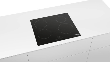 Индукционная варочная панель Bosch PIE61RBB5E - купить онлайн, цена 54 450.46 ₽, стоимость доставки по МСК и РФ от 300 рублей, заказать сейчас! Индукционная варочная панель Bosch PIE61RBB5E купить за 54 450.46 ₽ в Москве с доставкой по РФ