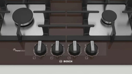 Газовая варочная поверхность Bosch PPP6A4B90R купить за 129&nbsp;999 ₽ в Москве с доставкой по РФ