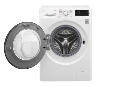 Стиральная машина LG F2J5WS6W - купить онлайн, цена 47 000 ₽, стоимость доставки по МСК и РФ от 300 рублей, заказать сейчас! Стиральная машина LG F2J5WS6W купить за 47 000 ₽ в Москве с доставкой по РФ