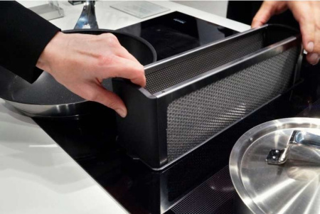 Индукционная варочная панель со встроенной вытяжкой Miele KMDA7774 FR купить за 473&nbsp;900 ₽ в Москве с доставкой по РФ