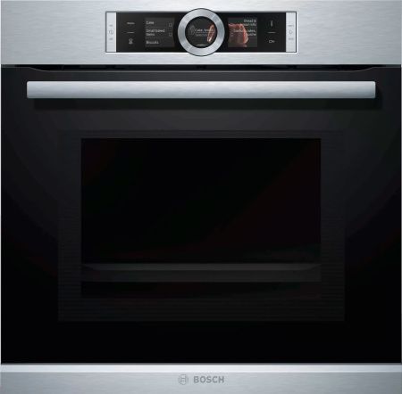 Духовой шкаф Bosch HMG6764S1 - купить онлайн, цена 243 520.10 ₽, стоимость доставки по МСК и РФ от 300 рублей, заказать сейчас! Духовой шкаф Bosch HMG6764S1 купить за 243 520.10 ₽ в Москве с доставкой по РФ