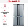 Холодильник Sharp SJF 96 SPSL - купить онлайн, цена 158 200.10 ₽, стоимость доставки по МСК и РФ от 300 рублей, заказать сейчас! Холодильник Sharp SJF 96 SPSL купить за 158 200.10 ₽ в Москве с доставкой по РФ