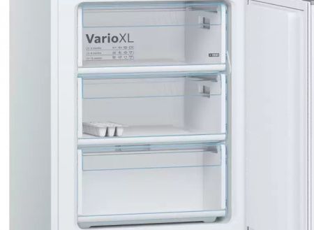 Холодильник с нижней морозильной камерой BOSCH KGE39XW21R - купить онлайн, цена 100 500.28 ₽, стоимость доставки по МСК и РФ от 300 рублей, заказать сейчас! Холодильник с нижней морозильной камерой BOSCH KGE39XW21R купить за 100 500.28 ₽ в Москве с доставкой по РФ