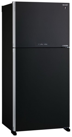 Двухкамерный холодильник Sharp SJ-XG 60 PMBK - купить онлайн, цена 204 990.50 ₽, стоимость доставки по МСК и РФ от 300 рублей, заказать сейчас! Двухкамерный холодильник Sharp SJ-XG 60 PMBK купить за 204 990.50 ₽ в Москве с доставкой по РФ