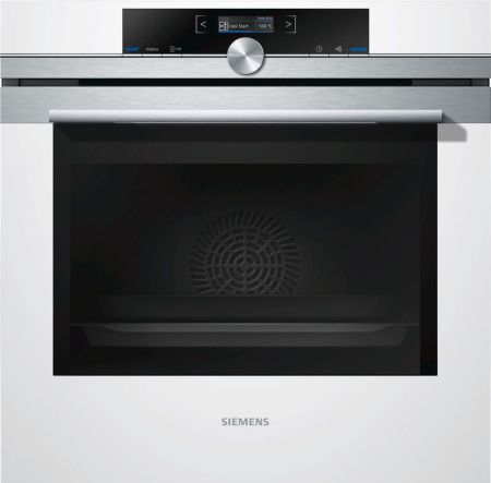 Духовой шкаф Siemens HB 634GBW1 - купить онлайн, цена 103 950 ₽, стоимость доставки по МСК и РФ от 300 рублей, заказать сейчас! Духовой шкаф Siemens HB 634GBW1 купить за 103 950 ₽ в Москве с доставкой по РФ