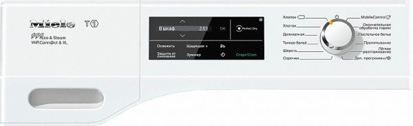 Сушильная машина Miele TCJ 690 WP Chrome Edition - купить за 285&nbsp;550 ₽ в Москве с доставкой по РФ