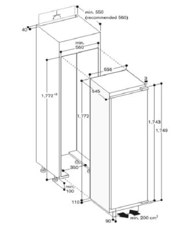 Морозильник Gaggenau RF 287-202 купить за 199&nbsp;999 ₽ в Москве с доставкой по РФ