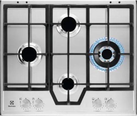 Варочная панель Electrolux KGS64562SX - купить онлайн, цена 34 850 ₽, стоимость доставки по МСК и РФ от 300 рублей, заказать сейчас! Варочная панель Electrolux KGS64562SX купить за 34 850 ₽ в Москве с доставкой по РФ