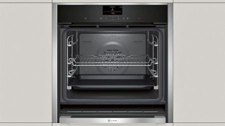 Духовой шкаф Neff B47CS24H0 - купить онлайн, цена 374 600 ₽, стоимость доставки по МСК и РФ от 300 рублей, заказать сейчас! Духовой шкаф Neff B47CS24H0 купить за 374 600 ₽ в Москве с доставкой по РФ