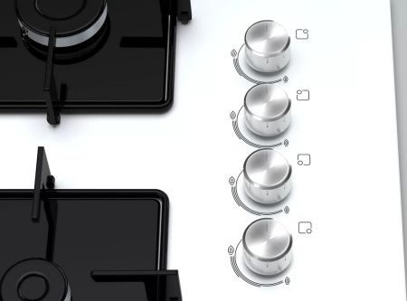 Газовая варочная панель Bosch POP7C2O12O - купить онлайн, цена 54 075.13 ₽, стоимость доставки по МСК и РФ от 300 рублей, заказать сейчас! Газовая варочная панель Bosch POP7C2O12O купить за 54 075.13 ₽ в Москве с доставкой по РФ