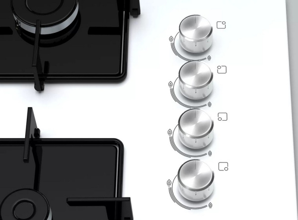 Газовая варочная панель Bosch POP7C2O12O - купить онлайн, цена 54 075.13 ₽, стоимость доставки по МСК и РФ от 300 рублей, заказать сейчас! Газовая варочная панель Bosch POP7C2O12O - купить за 54 075.13 ₽ в Москве с доставкой по РФ