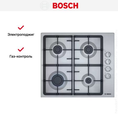 Варочная панель Bosch PBP6C5B92L купить за 46&nbsp;845.49 ₽ в Москве с доставкой по РФ