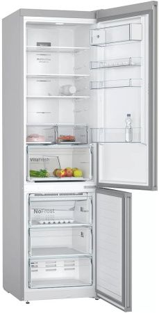 Холодильник с нижней морозильной камерой BOSCH KGN39XL27R - купить онлайн, цена 142 500.31 ₽, стоимость доставки по МСК и РФ от 300 рублей, заказать сейчас! Холодильник с нижней морозильной камерой BOSCH KGN39XL27R купить за 142 500.31 ₽ в Москве с доставкой по РФ