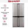 Холодильник Sharp SJ-F95STSL купить за 165&nbsp;590.15 ₽ в Москве с доставкой по РФ