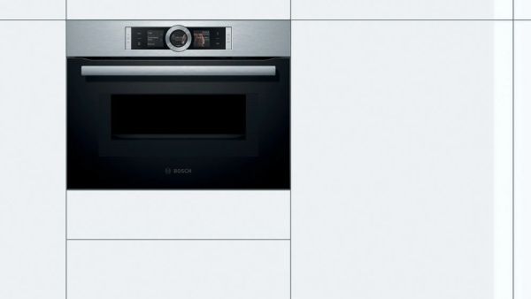Компактный духовой шкаф Bosch CMG676BS1 - купить за 176&nbsp;400.20 ₽ в Москве с доставкой по РФ