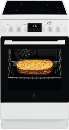 Электрическая плита Electrolux RKI560201W - купить онлайн, цена 108 390 ₽, стоимость доставки по МСК и РФ от 300 рублей, заказать сейчас! Электрическая плита Electrolux RKI560201W купить за 108 390 ₽ в Москве с доставкой по РФ