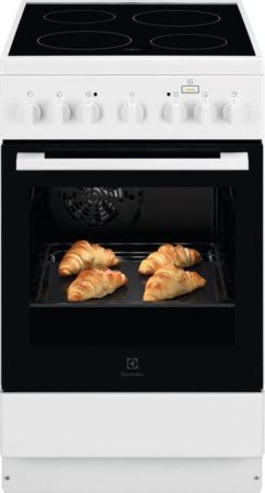 Электрическая плита Electrolux RKR560100W - купить онлайн, цена 44 530 ₽, стоимость доставки по МСК и РФ от 300 рублей, заказать сейчас! Электрическая плита Electrolux RKR560100W купить за 44 530 ₽ в Москве с доставкой по РФ